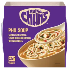 Pho Soup Bowl with Vegetables