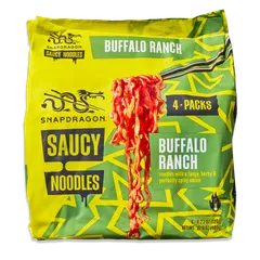 Saucy Noodles with Buffalo Ranch