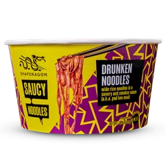 Saucy Noodles with Drunken Noodle Sauce, Bowl