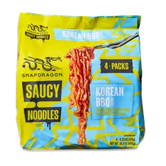 Saucy Noodles with Korean BBQ