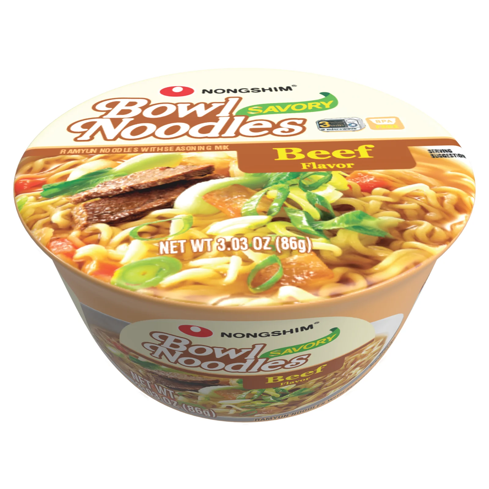 Savory Beef Bowl Noodle