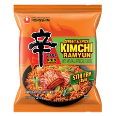 Shin Ramyun Kimchi Stir Fry