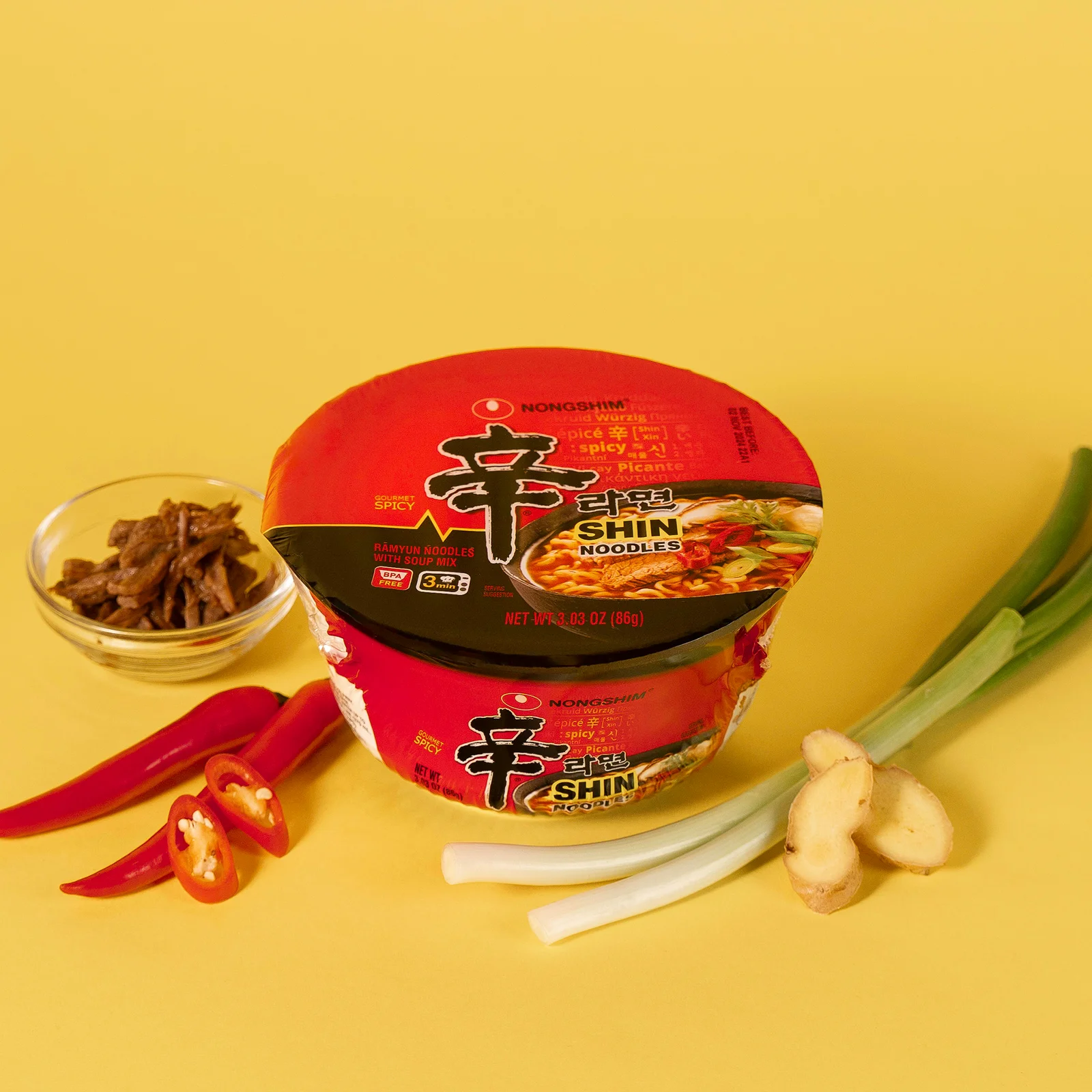 Shin Ramyun Original Bowl Noodle