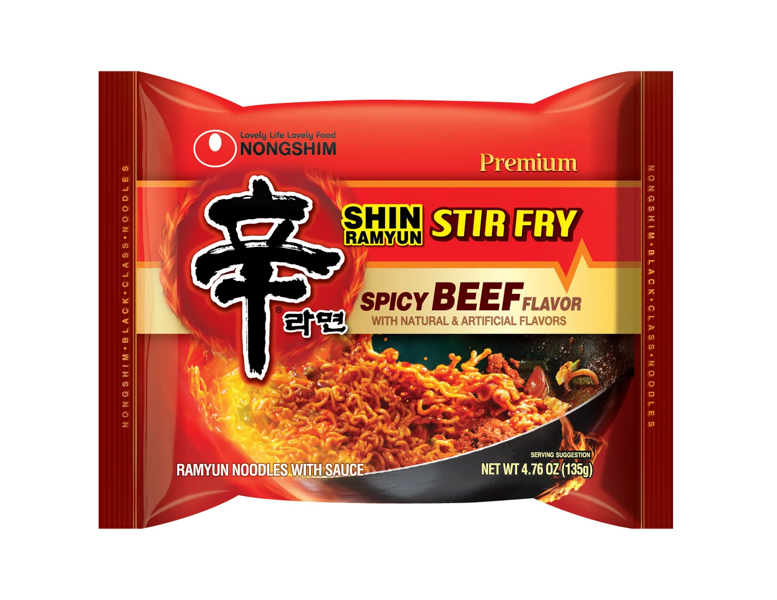 Shin Ramyun Stir Fry