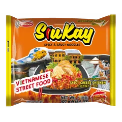 SiuKay Instant Noodles - Spicy Cheese Chicken Flavour