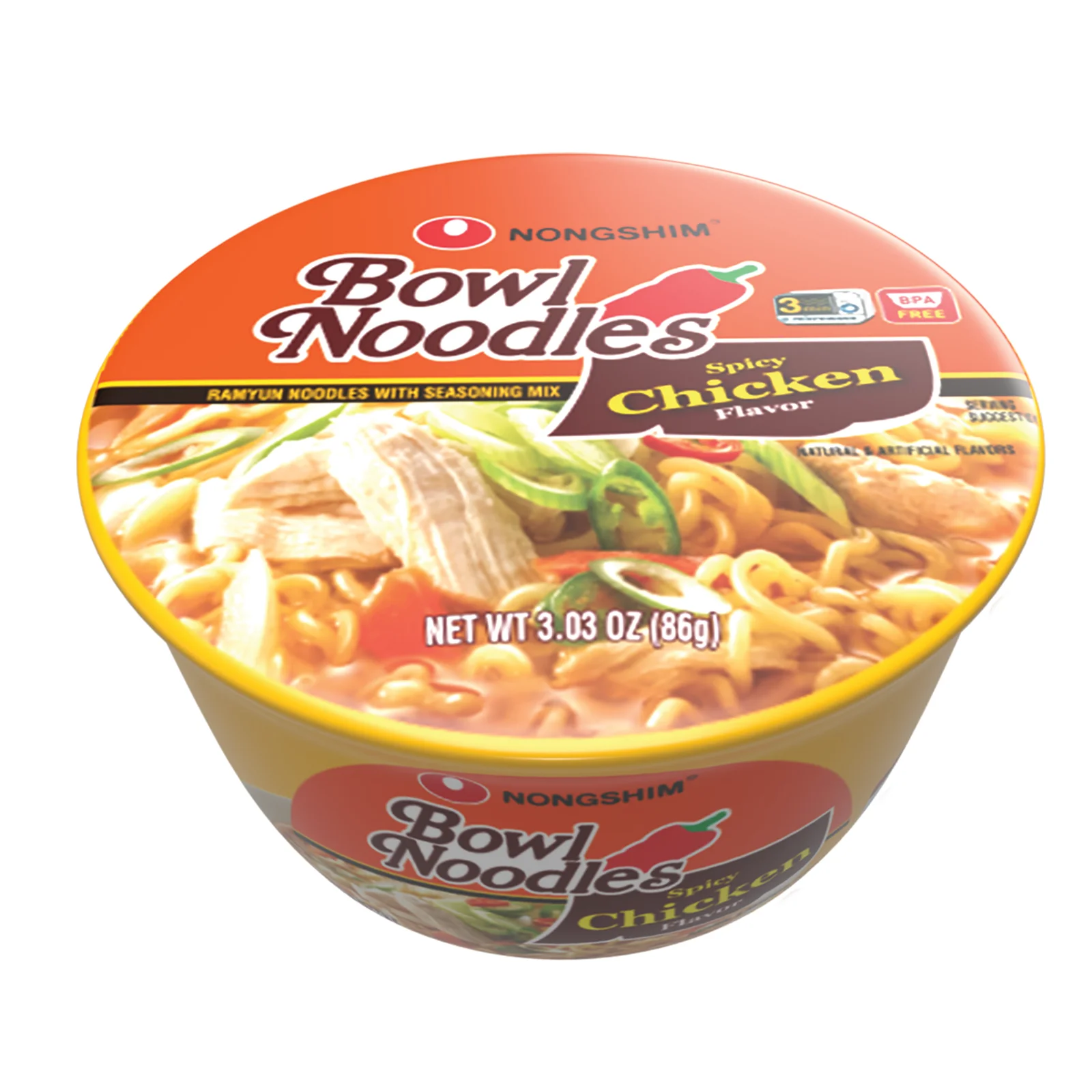 Spicy Chicken Bowl Noodle