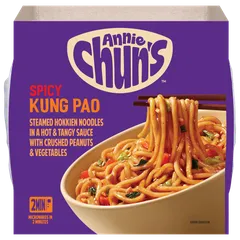 Spicy Kung Pao Noodle Bowl with Vegetables