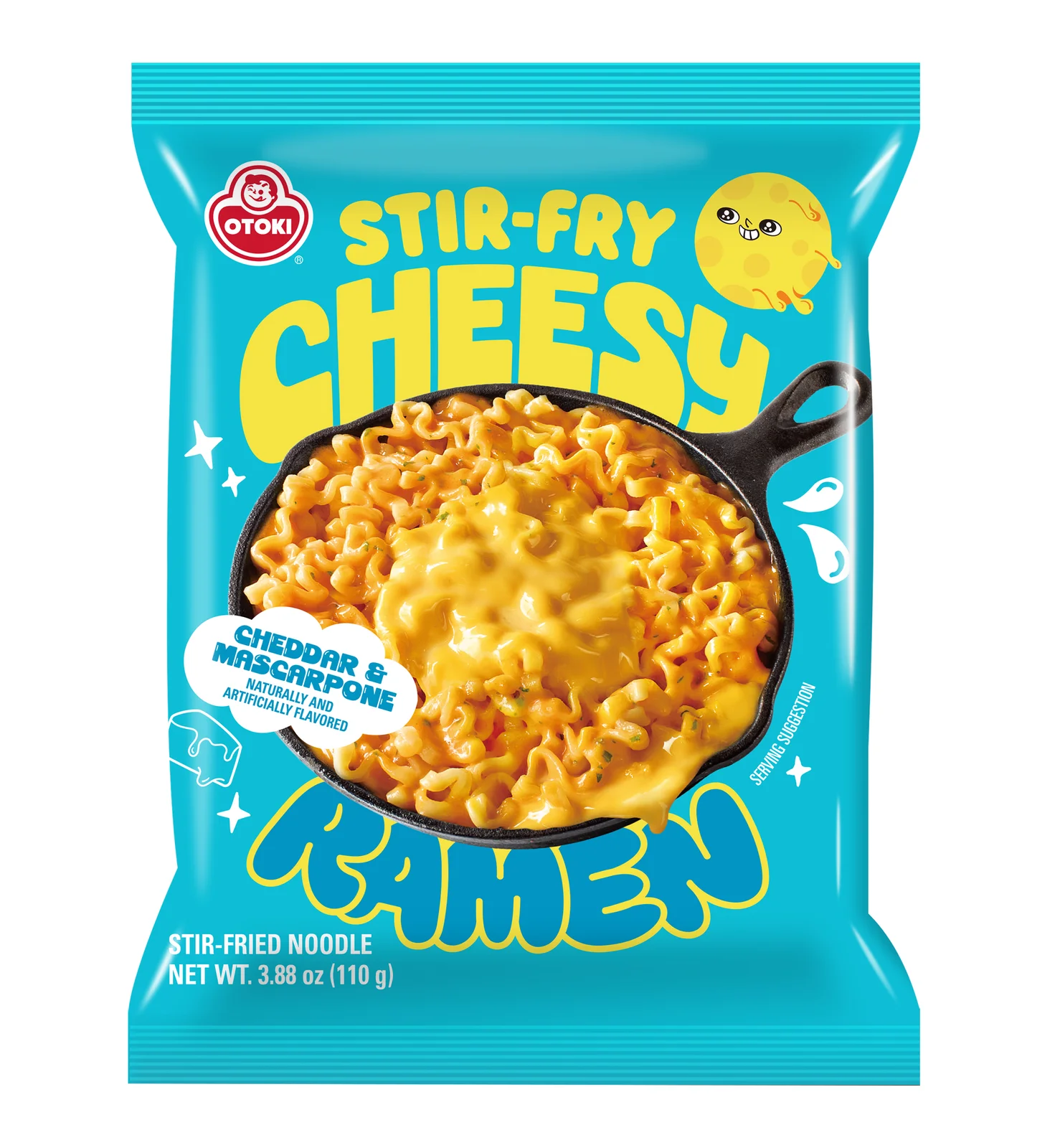 Stir-Fry Cheesy Ramen Cheddar & Mascarpone