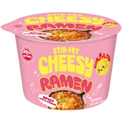 STIR-FRY Cheesy Ramen Spicy Chili & Cheddar  Bowl