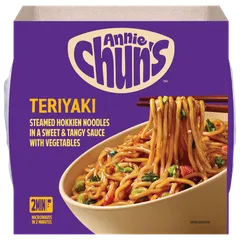 Teriyaki Noodle Bowl with Vegetables
