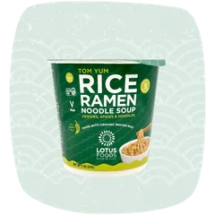 Tom Yum Rice Ramen Noodle Soup