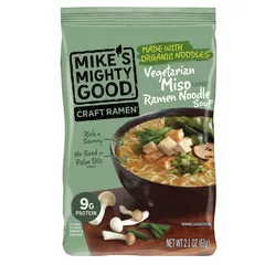 Vegetarian Miso Ramen Noodle Soup Pillow Pack