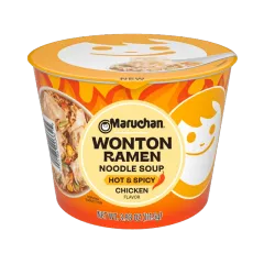 Wonton Ramen Hot & Spicy Chicken Flavor
