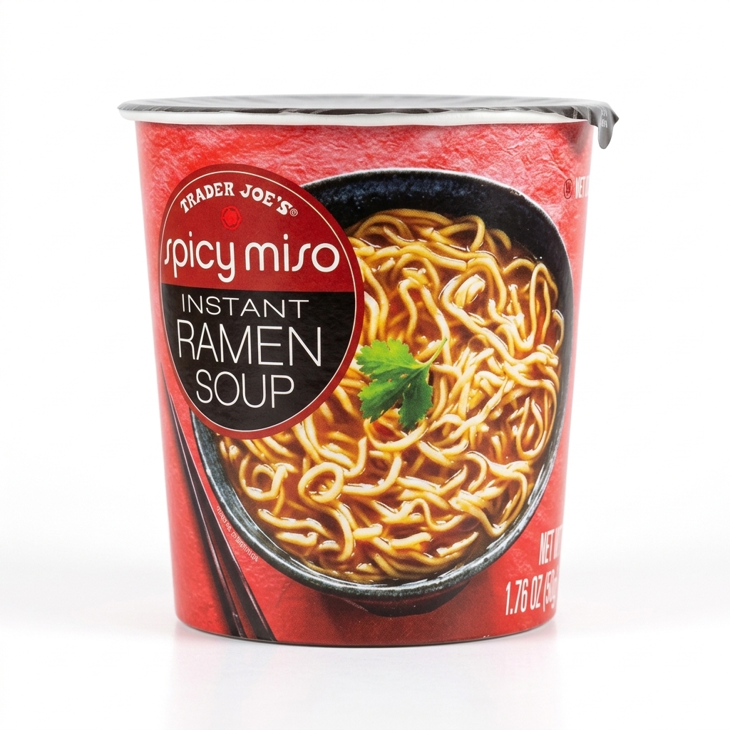 Spicy Miso Instant Ramen Soup