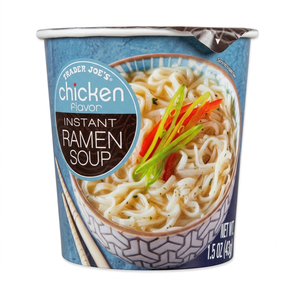 Chicken Plavor Instant Ramen Soup