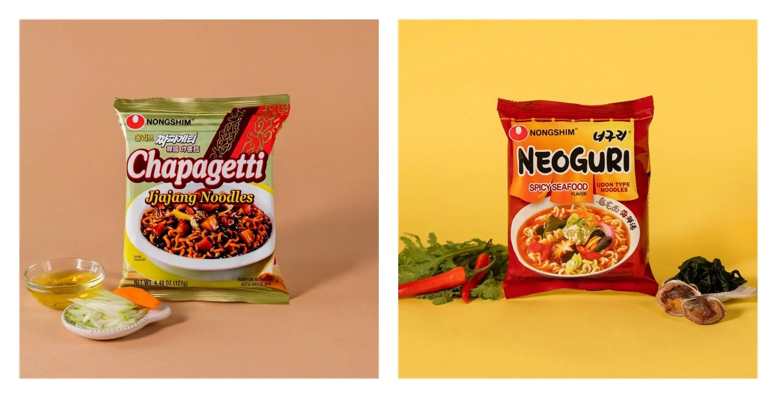 Chapaguri (Ram-don): Chapagetti + Neoguri in One Pot - step 2