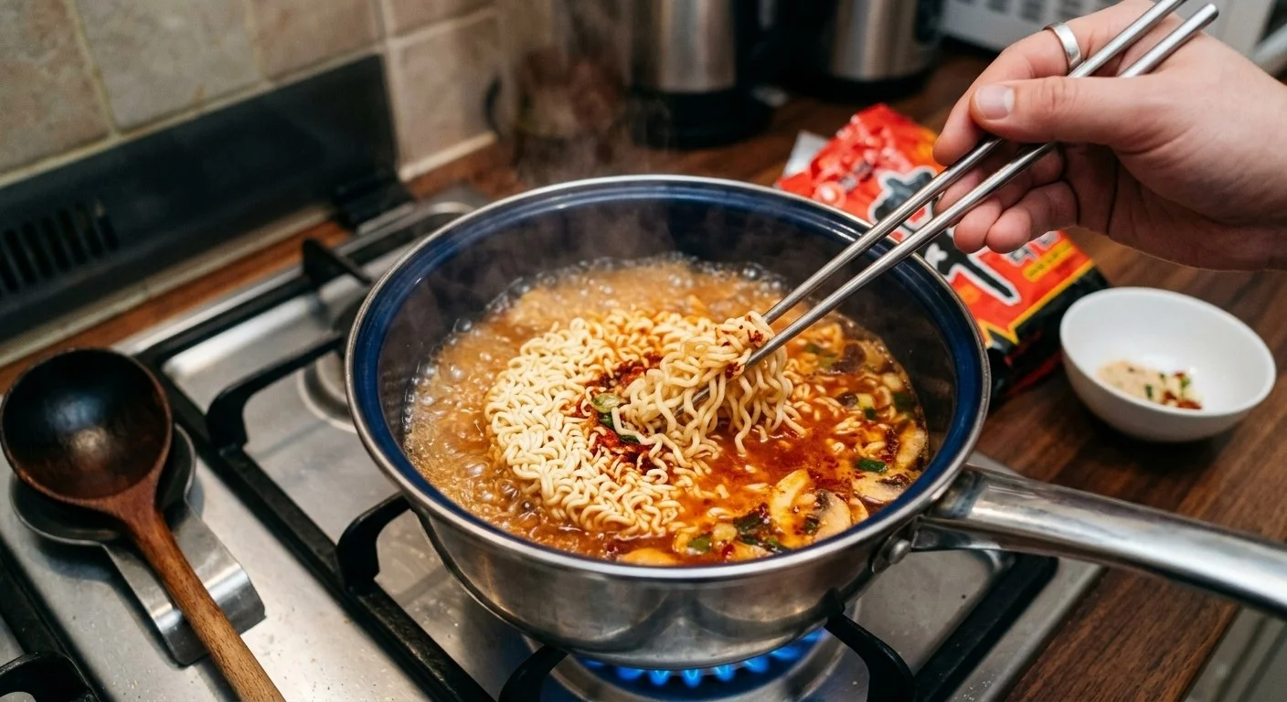 The Art of Cooking Korean Instant Ramen (Ramyun)