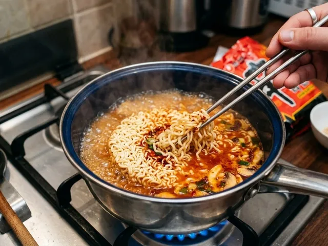 The Art of Cooking Korean Instant Ramen (Ramyun)