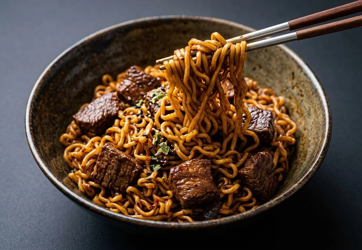 Chapaguri (Ram-don): Chapagetti + Neoguri in One Pot