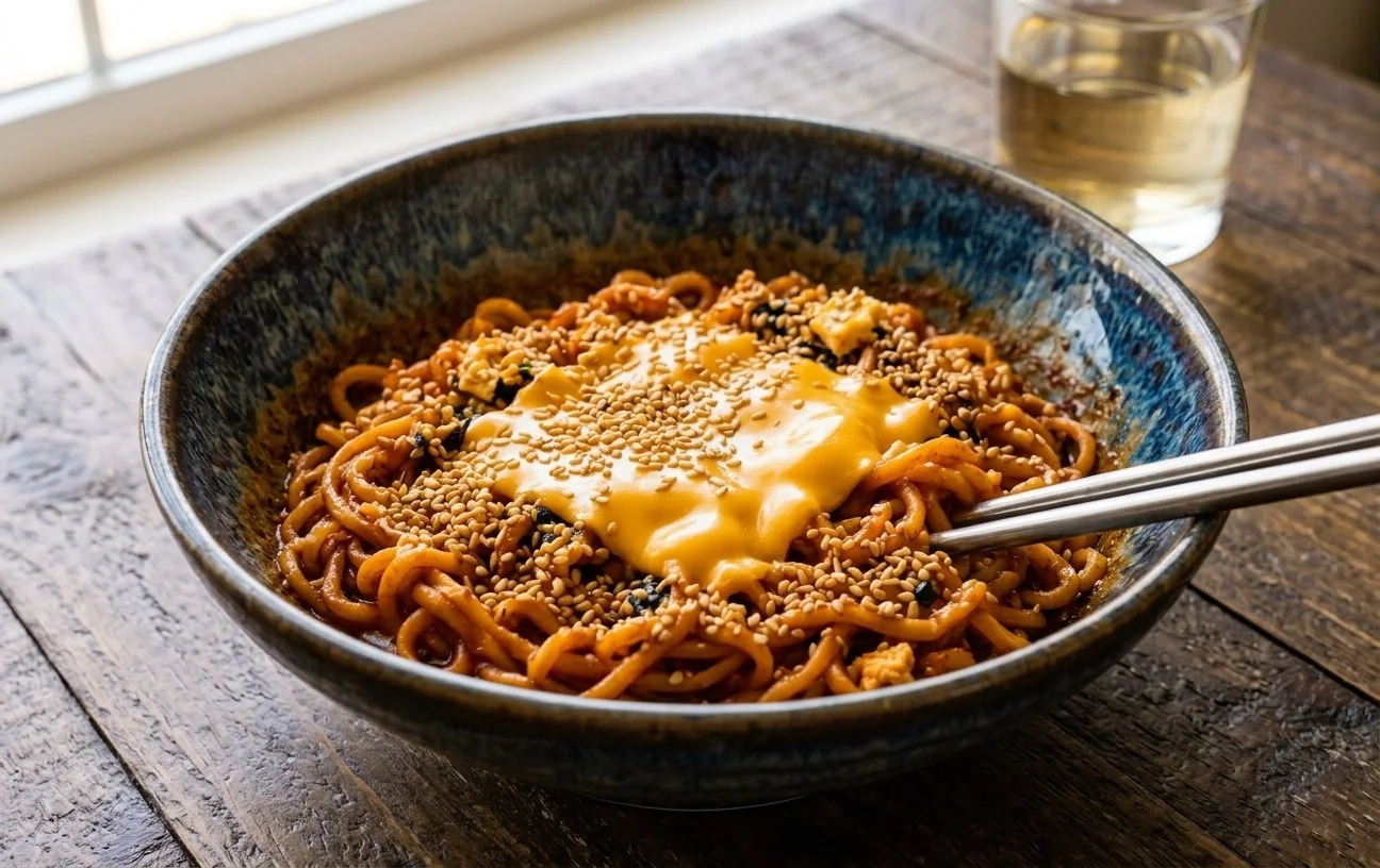 Sesame Buldak: Sesame Ramen + Buldak
