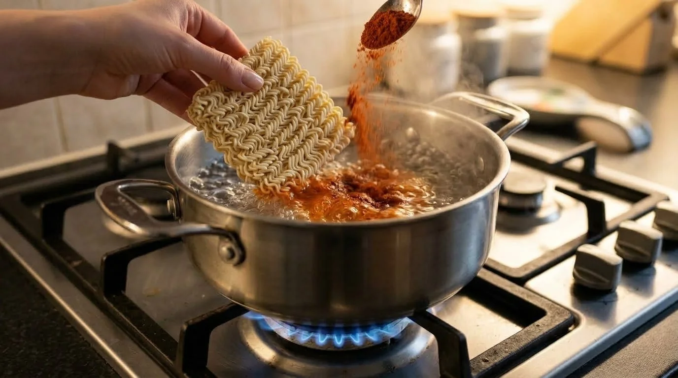 The Art of Cooking Korean Instant Ramen (Ramyun) - step 2
