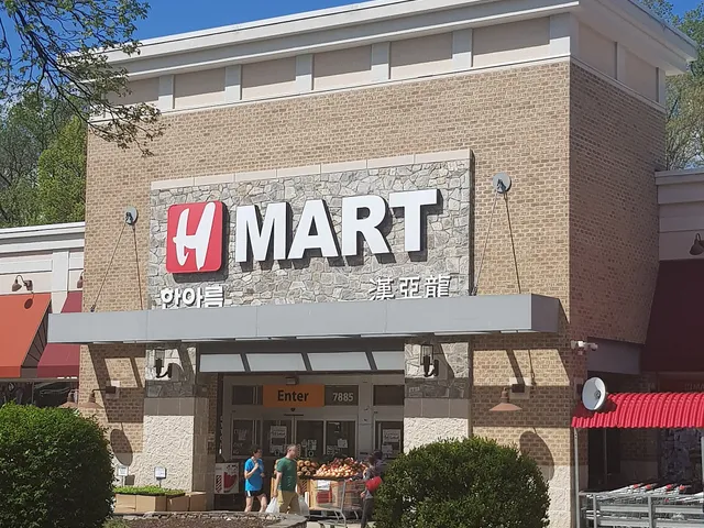 H Mart storefront in Annandale