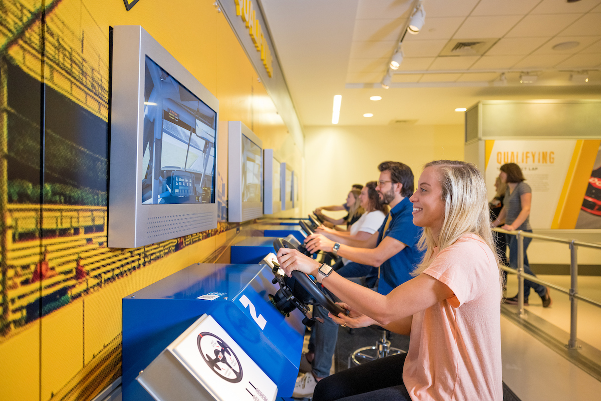 Corporate Team Building Program (Qualifying Sim, Racing Sim & Pit Crew Challenge)