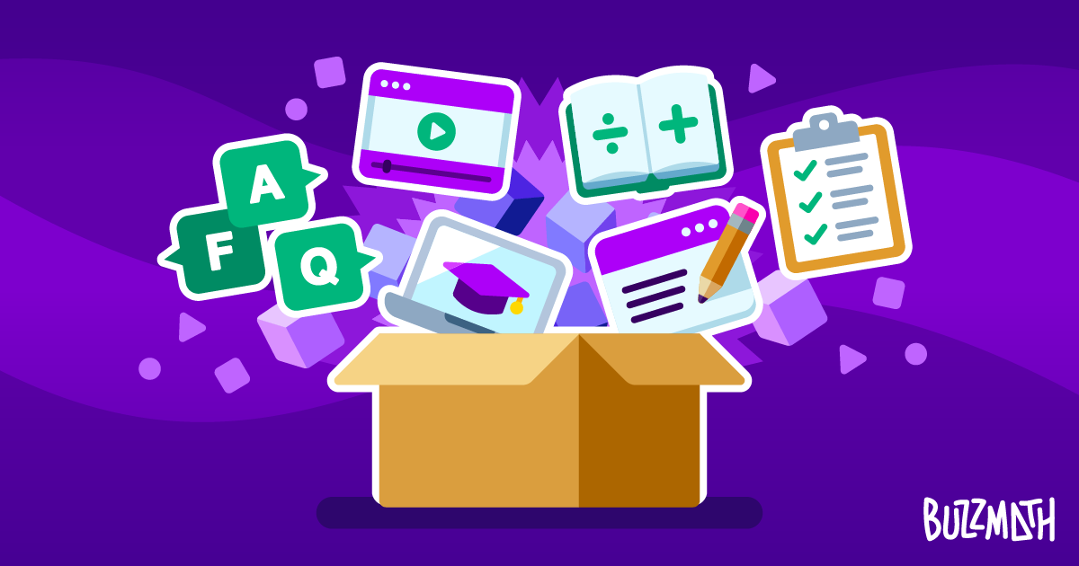 Teaching resources for math teachers Buzzmath