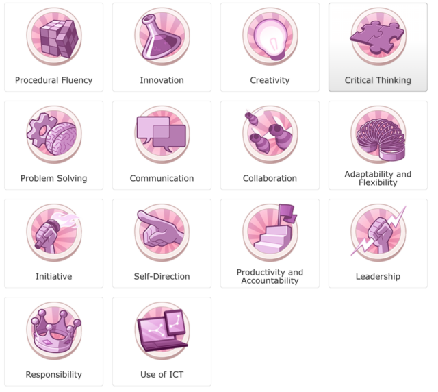 Buzzmath badges