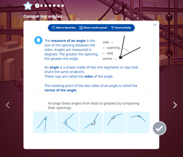 Buzzmath: Book activity