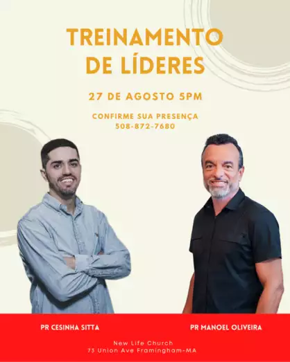 treinamento de líderes com pr cesinha sitta