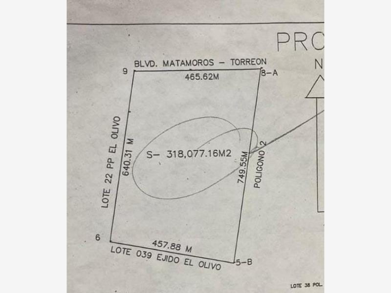 Terreno en Venta en Matamoros