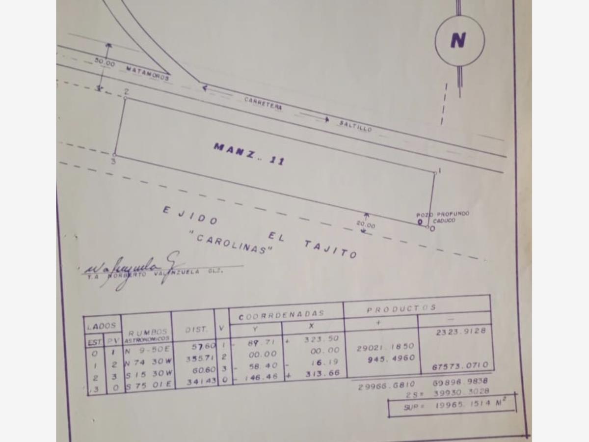 Terreno en Venta en Matamoros