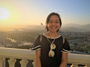 Vanessa on her NSLI-Y program in Tajikistan