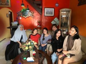 Aurelia with her NSLI-Y and YES Abroad host families