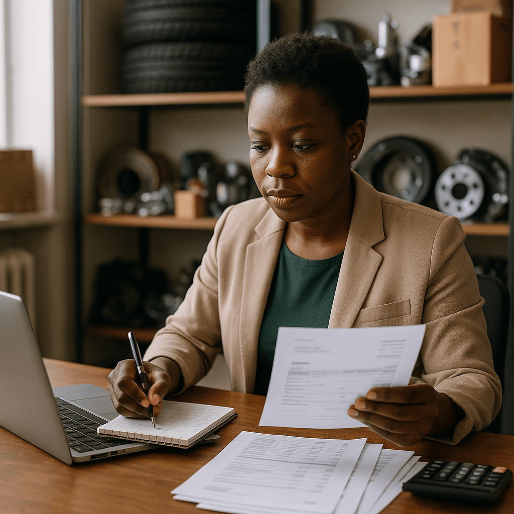 accounts-payables micro-businesses abidjan compliance-department automotive-parts-and-accessories