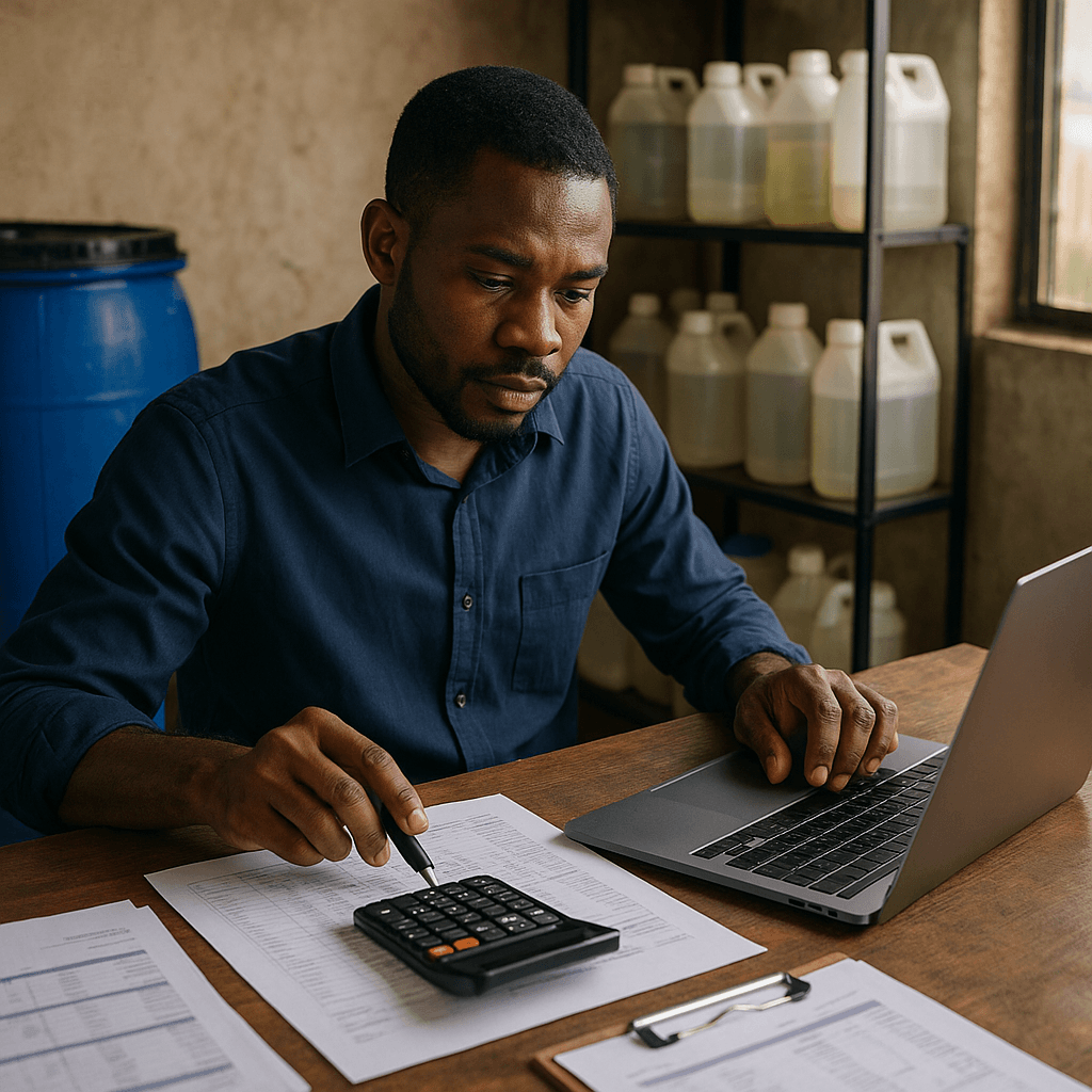accounts-payables micro-businesses accra accountants chemical-distribution