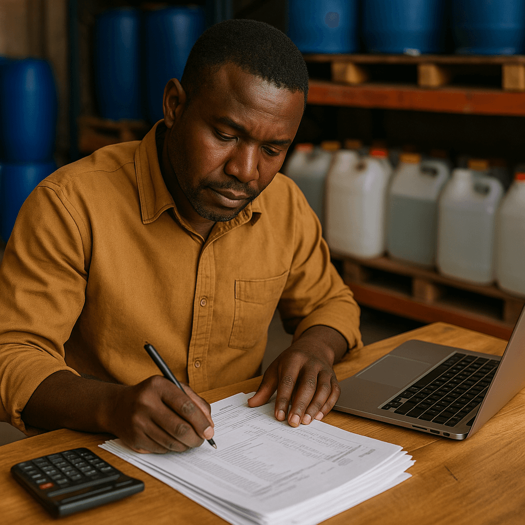 accounts-payables micro-businesses accra accountants chemicals