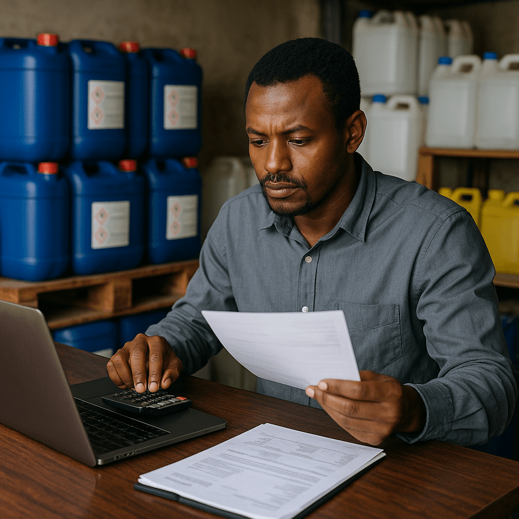accounts-payables micro-businesses addis-ababa chemical-distribution