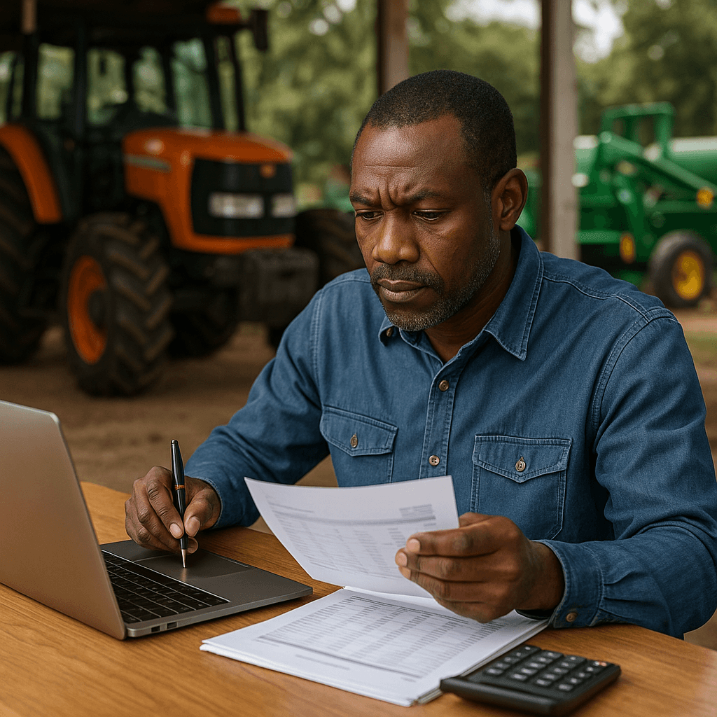 accounts-receivables abidjan agricultural-equipment-and-services