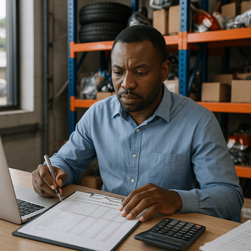 accounts-receivables abidjan auto-dealership-supplies
