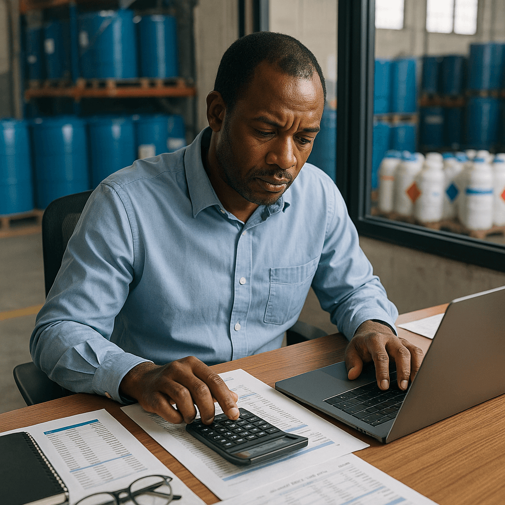 accounts-receivables abidjan chemical-distribution