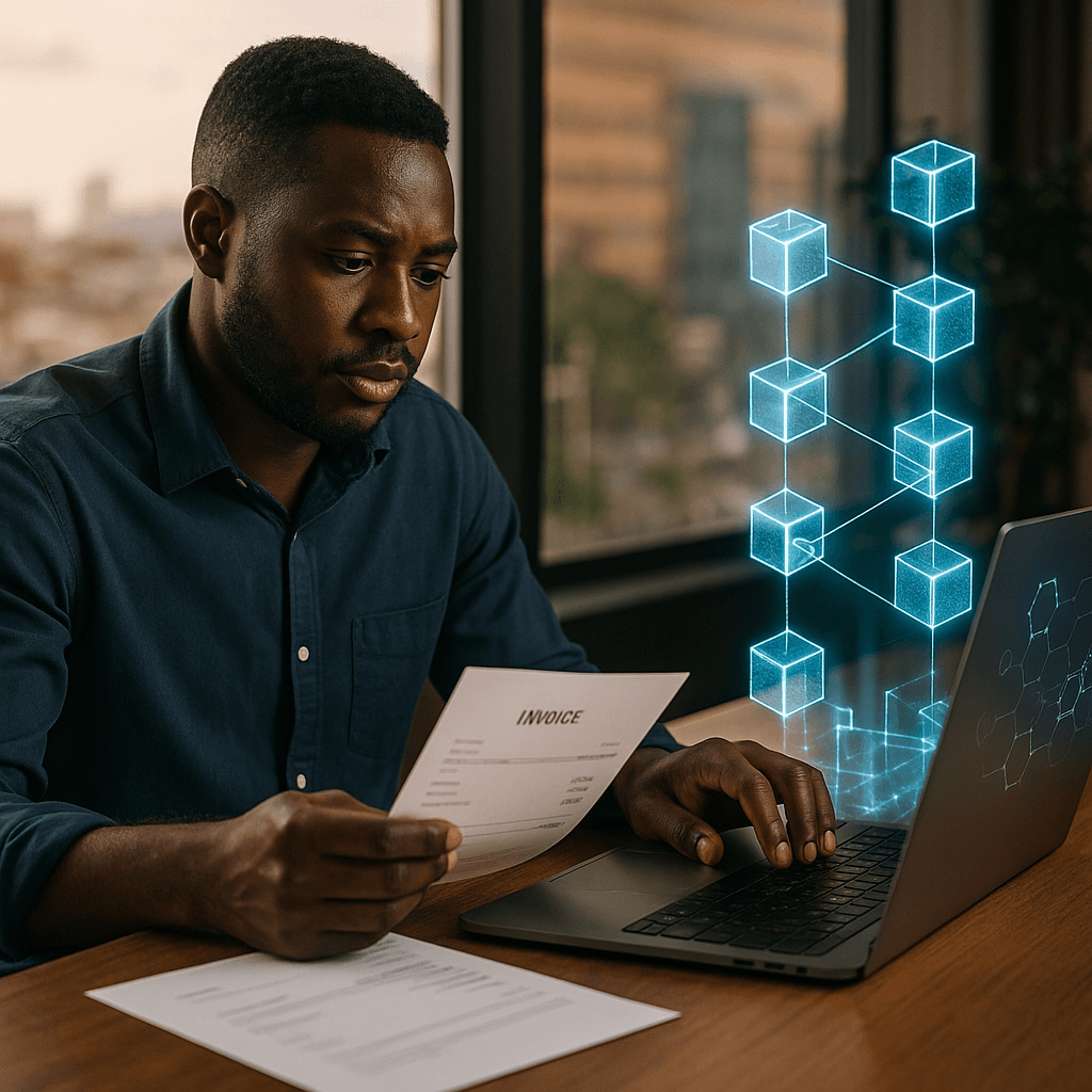 accounts-receivables accra blockchain-technology