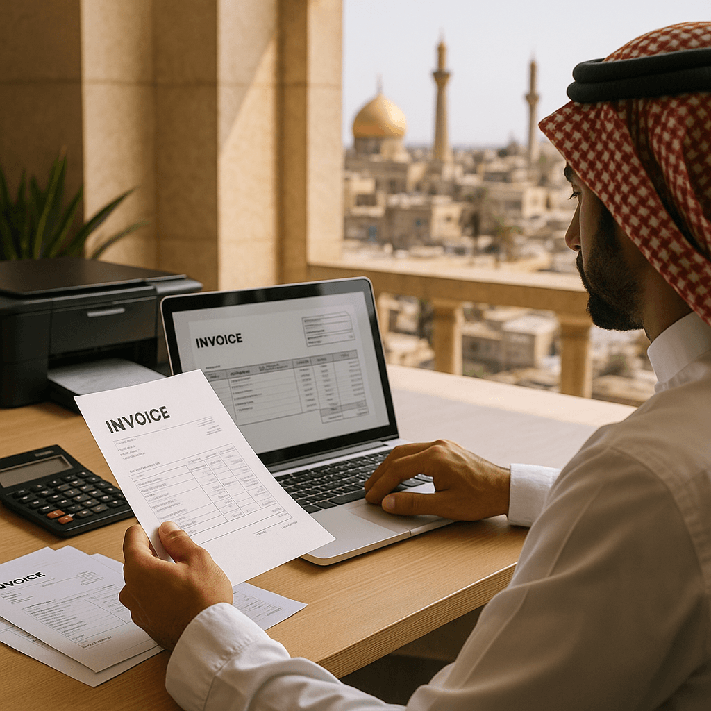 accounts-receivables baghdad automated-invoice-processing