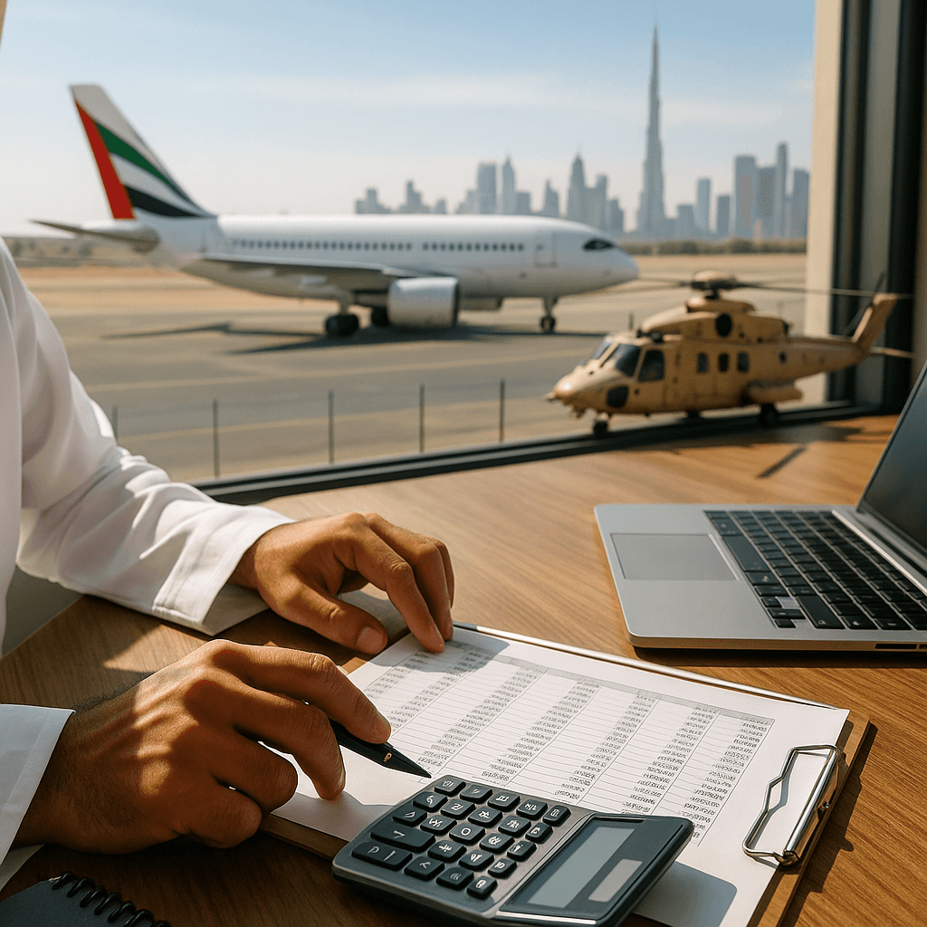 accounts-receivables dubai aerospace-and-defense