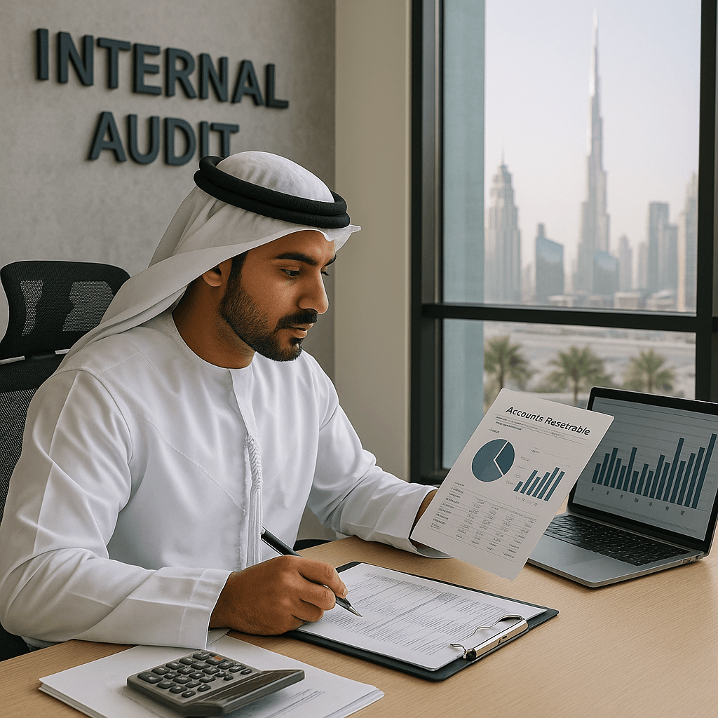 accounts-receivables dubai internal-audit-department