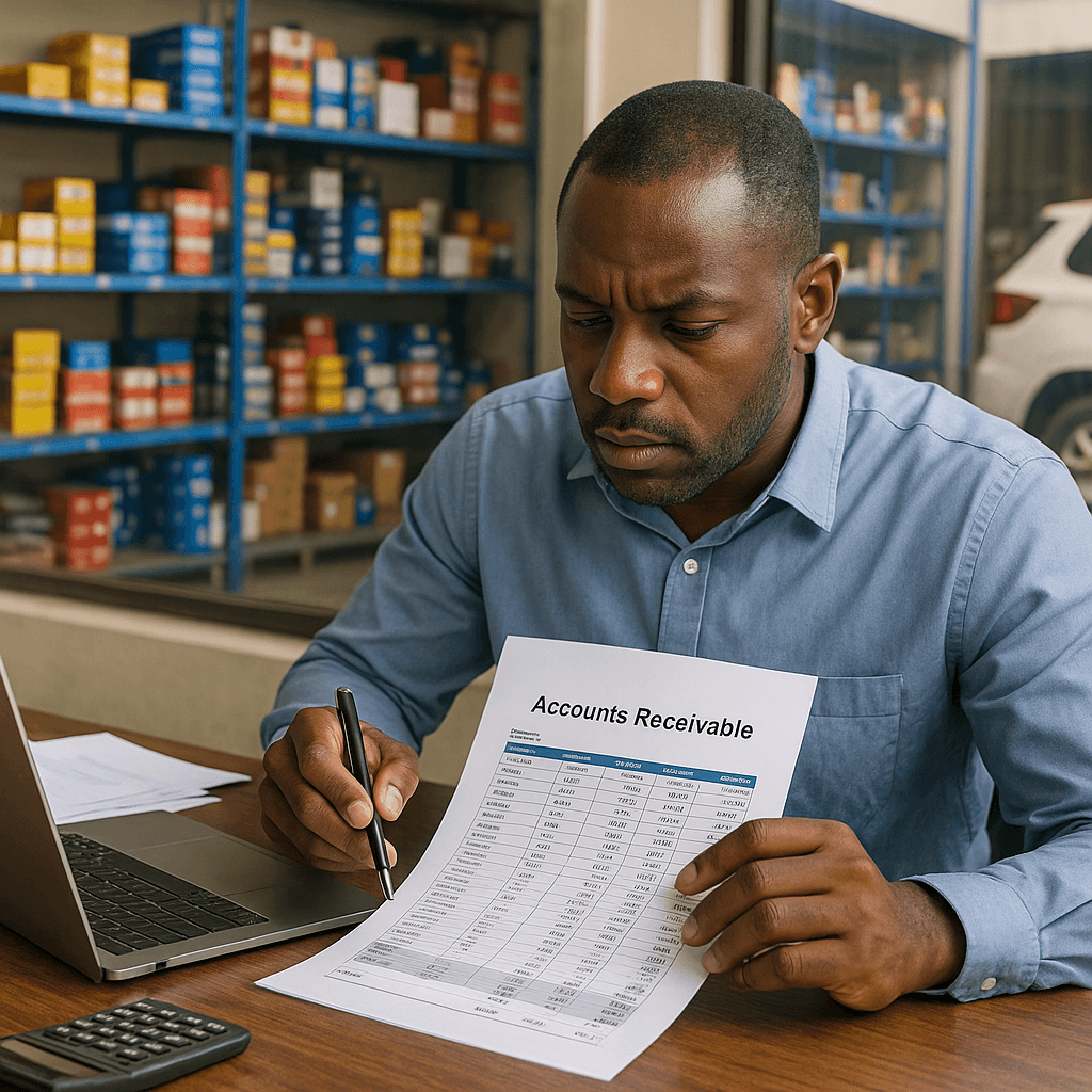 accounts-receivables enterprise abidjan auto-dealership-supplies