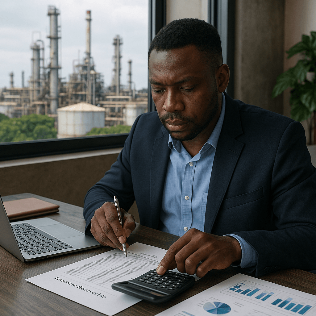 accounts-receivables enterprise abidjan chemicals