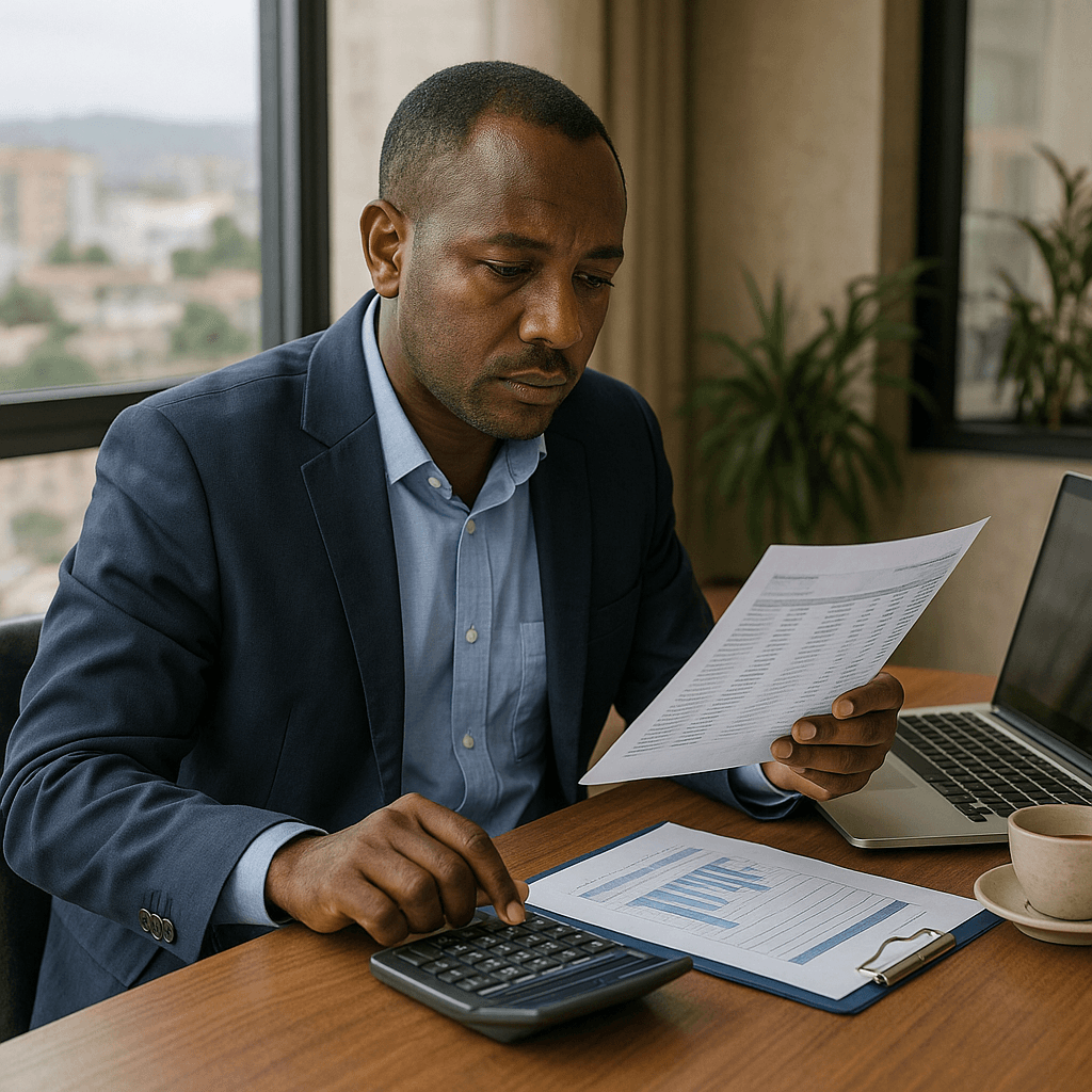 accounts-receivables enterprise addis-ababa collection-team commercial-banking-services