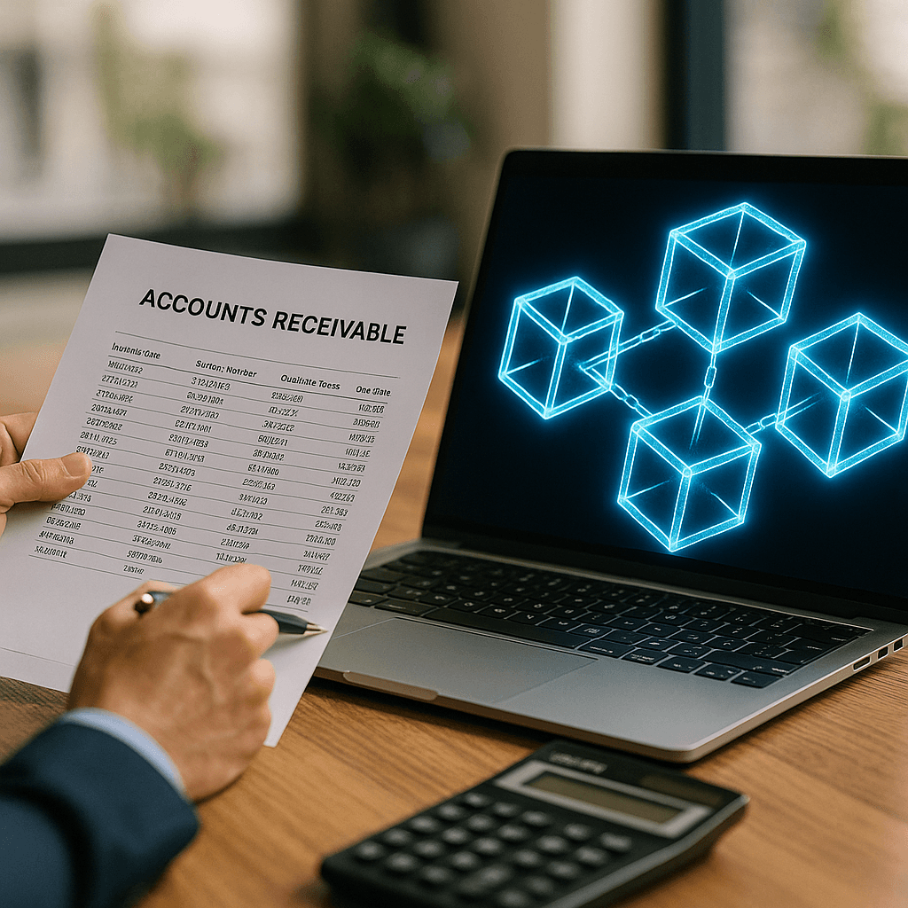 accounts-receivables enterprise blockchain-technology